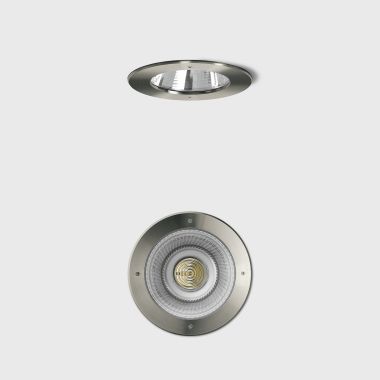 RECESSED CEILING LUMINAIRE, INDOOR- AND OUTDOOR, RVS