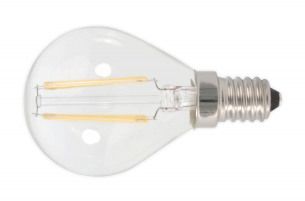 LED LAMP CLEAR P45 E14  2.5WATT 350LM 2700K