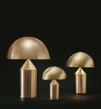 ATOLLO METAL TABLE LAMP SATIN GOLD