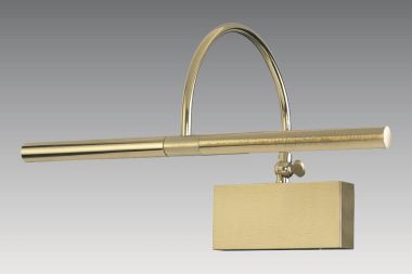 PACHED FRAME/LIBRARY LAMP POLISHED BRASS