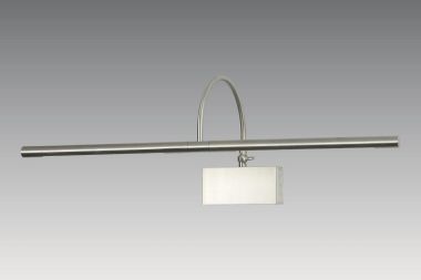 PACHED FRAME/LIBRARY LAMP BRUSHED NICKEL