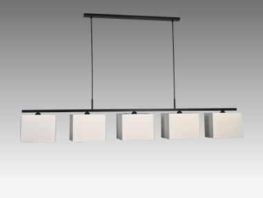 ASSIOUT 5 SUSPENSION + LAMPSHADE FROM CHOICE