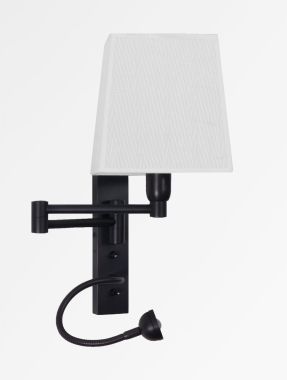 AHMES # E14 230V WITH SWITCHES + LAMPSHADE FROM CHOICE