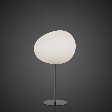 FOSCARINI GREGG LAMPE DE TABLE E27 BLANC