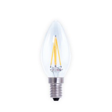 LED CANDLE 4W STANDARD CLEAR 2000K-2900K 260LM