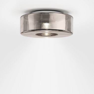 SE CURLING CEILING/SUSPENSION M NEW SILVER GLASS