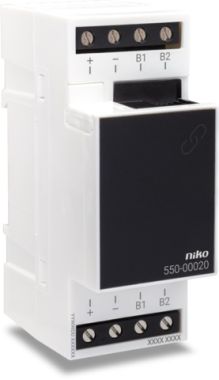 din rail coupling for Niko Home Control