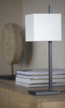 FARAS 1/29 TABLE LAMP IN BRUSHED BRONZE