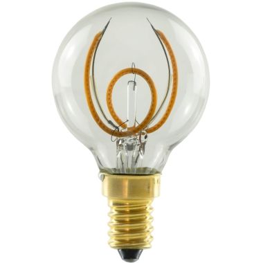 LED SOFT GOLF BALL LAMP CLEAR 3,2W CRI90 DIM 2200K E14