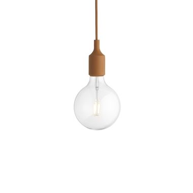 LED E27 - PENDANT LAMP - CLAY BROWN