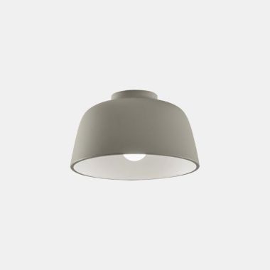 CEILING FIXTURE MISO Ø285MM E27 15W STONE GREY 422LM