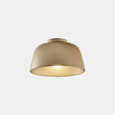 CEILING FIXTURE MISO Ø285MM E27 15W GOLD 422LM