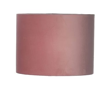 ABAT-JOUR CYLINDRE 20X20X15 SAN REMO 04 OLD PINK ON GOLD