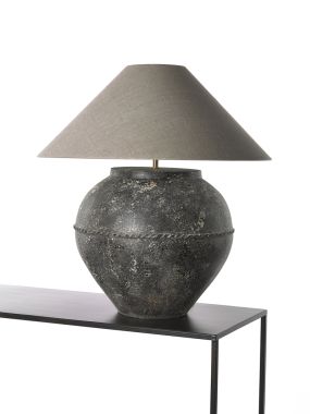 SABA LARGE TABLE LAMP H44CM 1XE27 FOR LAMPSHADE FABRIC