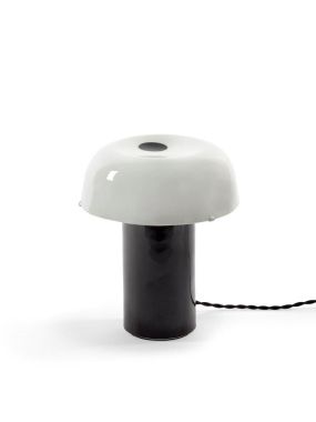 TABLE LAMP WHITE/BLACK CELINE N°2