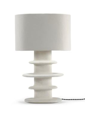 TABLE LAMP WHITE EARTH