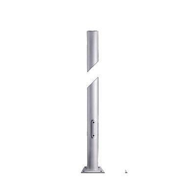 FRANCO/PERSEO/DOOKU POLE D102 H4000mm W/BASE GRY