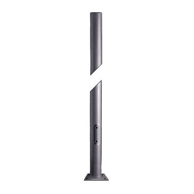 FRANCO/PERSEO/DOOKU POLE D102 H5000mm W/BASE ANT