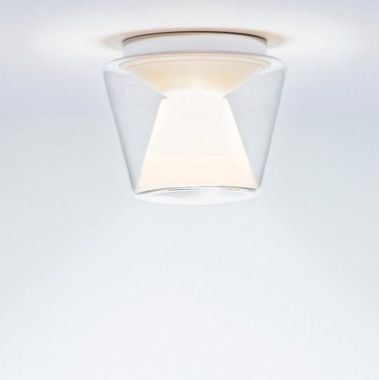 ANNEX CEILING LED M GLASS SHADE CLEAR, REFLECTOR OPAL