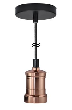 PENDANT LAMP CHICAGO COPPER  E27