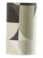 ABAT-JOUR MARCKDAEL CYLINDRE 15*15*25 BURANO ANTRACITE D6