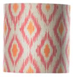 LAMPSHADE MARCKDAEL CYLINDER 25*25*25 FLORES SORBET CAT3
