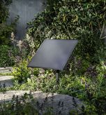 SOLAR PANEL L ANTHRACITE IP65 4x2600MAH BATTERIE