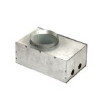 LEILA 3 METAL INSTALLATION BOX FOR CONCRETE CEILIN