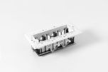 QBINI TRIMLESS FRAME 3X WHITE