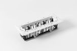 QBINI TRIMLESS FRAME 4X WHITE