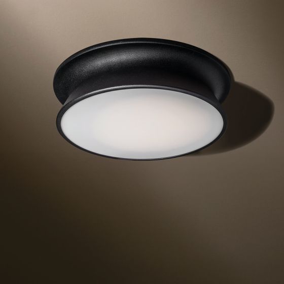 Soeverein Omgeving Pijlpunt DIABOLO 300 SM TOUCH/DALI DIMMABLE 3000K TEXTURED BLACK | VERLICHTING.be