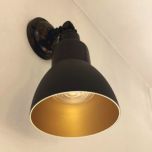 LAMP LOFT DARK BRONZE - GOLD-COLORED REFLECTOR  LED E27 - 23