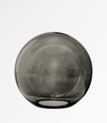 SPHERE LARGE 30CM GLASS ANTHRACITE