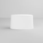 SHADE TAPERED OVAL WHITE