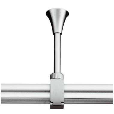 PLAFONDHOUDER VOOR EASYTEC II, ZILVERGRIJS, 10CM
