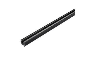 SHOPLINE RAIL 3 FASEN 300CM ZWART (ENKEL BESTELBAAR PER 8)