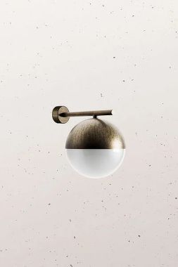 SFERA WALL LIGHT  B/DRI. BRASS