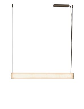 VOLTERRA 7021-90-CUBO ALBAST CÂBLES SUSPENSION LED BRONZE