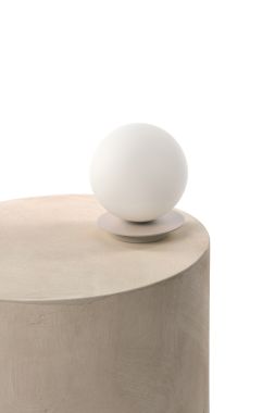 PIANETA TAFELLAMP 8107-L1  BOL OPAAL 15 - 20 CM 1X G9 BEIGE