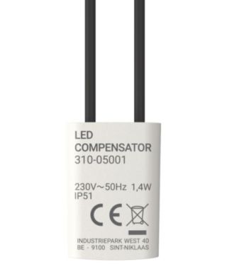 LEDCOMPENSATOR nieuw voor dimmers - WEERSTAND