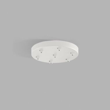 CEILING BASE Ø300/7 PENDANTS WHITE