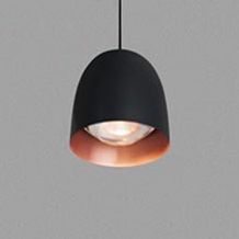 SPEERS S1 SURFACE SUSPENSION ZWART/KOPER 9W LED 2700K