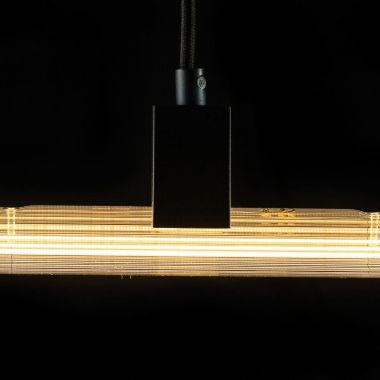 LED LINEAR LAMP S14D 500MM CLEAR RIPPLED 6,2W 2700K 460L S14