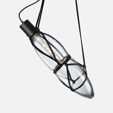 SHIBARI PENDANT LIGHT - 1 PC CLEAR BLACK