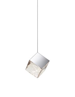PYRITE SINGLE PENDANT WITH CANOPY