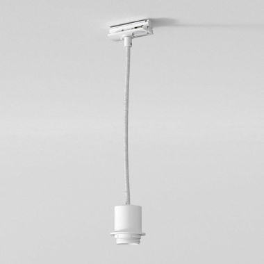 TRACK PENDANT SUSPENSION KIT MATT WHITE