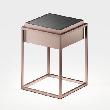 QUA TAFELLAMP DRAAGBAAR 2700K ZONNEPANEEL IP65 BATTERIJ USBC