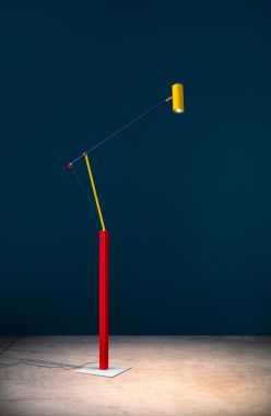 ETTORINO F FLOOR READING LAMP 10W LOW VOLTAGE COB LED DIM