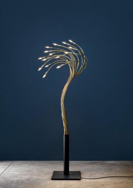 SOTTOVENTO 15 FLOOR LAMP 15XE14 3.4W LED DIM INCL BRASS