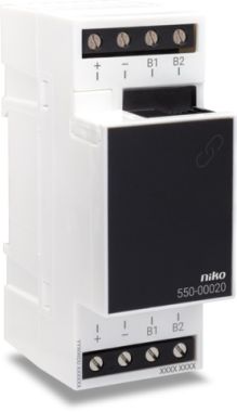 din-rail koppeling voor Niko Home Control